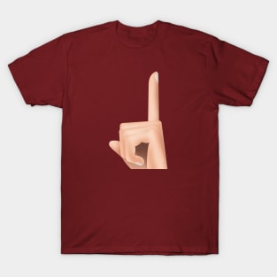 Shh Gesture(Look up) T-Shirt